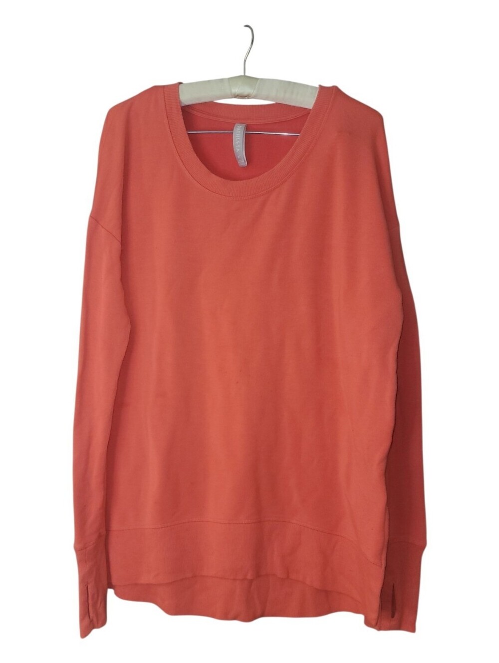 Athleta Cozy Sweatshirt S Small Tall Thumb Holes Athleisure